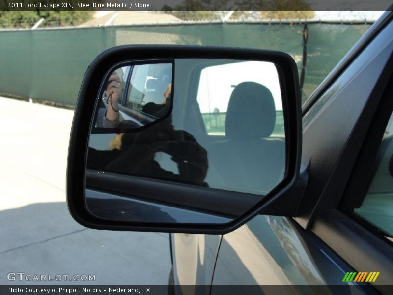 Steel Blue Metallic / Stone 2011 Ford Escape XLS