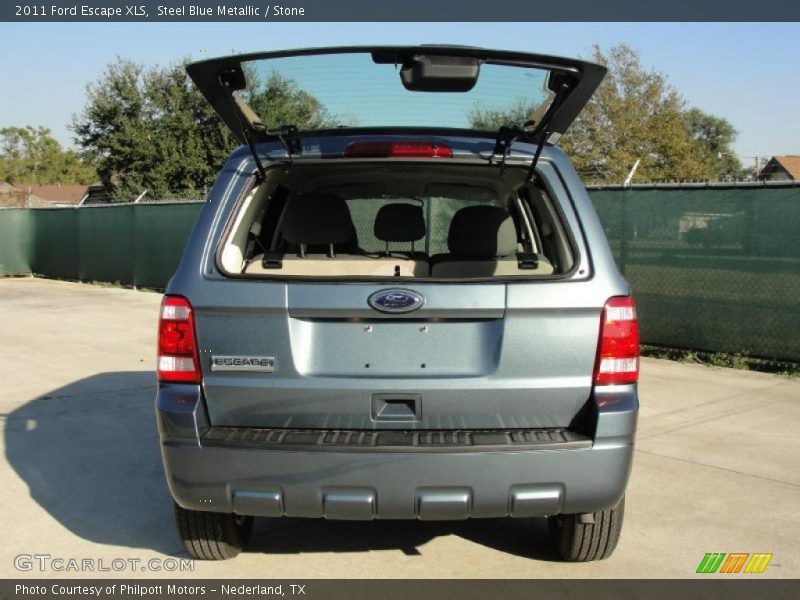 Steel Blue Metallic / Stone 2011 Ford Escape XLS