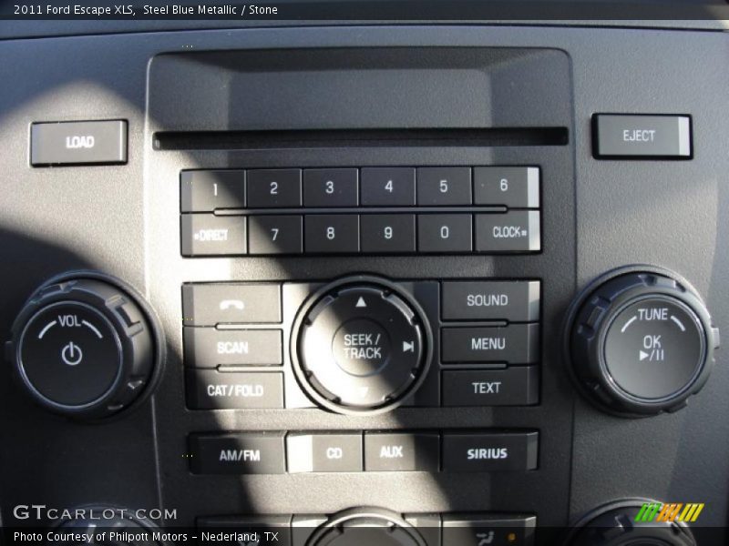 Controls of 2011 Escape XLS