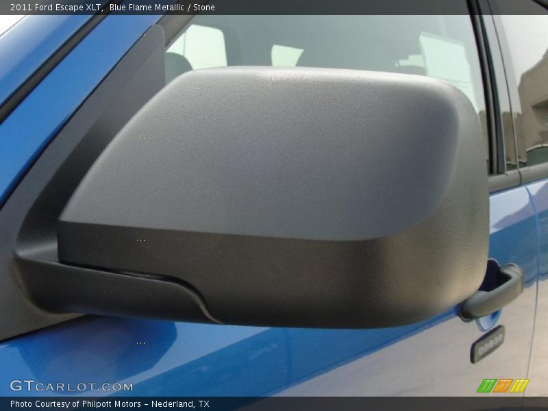 Blue Flame Metallic / Stone 2011 Ford Escape XLT