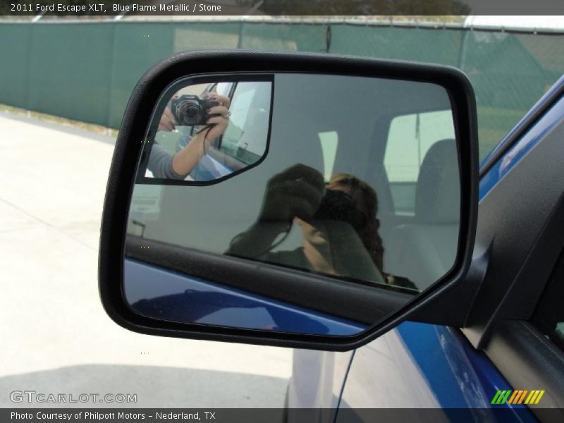 Blue Flame Metallic / Stone 2011 Ford Escape XLT