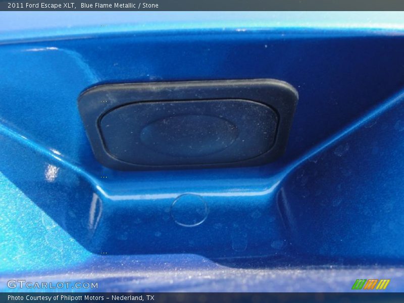 Blue Flame Metallic / Stone 2011 Ford Escape XLT