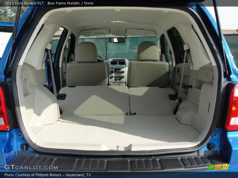 Blue Flame Metallic / Stone 2011 Ford Escape XLT