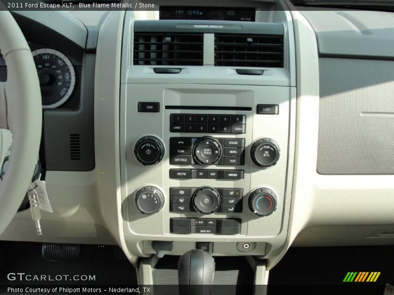 Blue Flame Metallic / Stone 2011 Ford Escape XLT