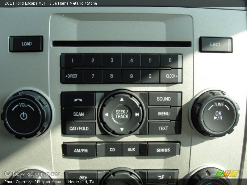 Blue Flame Metallic / Stone 2011 Ford Escape XLT