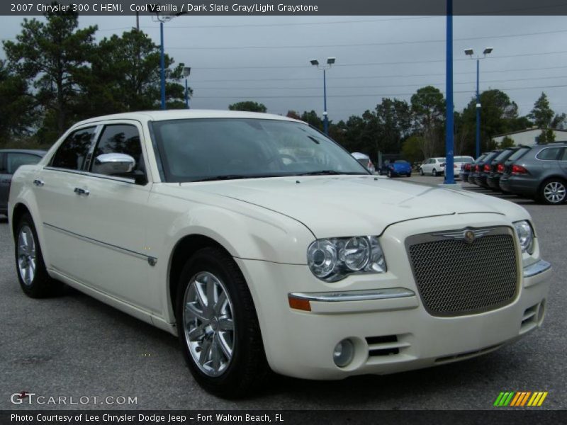 Cool Vanilla / Dark Slate Gray/Light Graystone 2007 Chrysler 300 C HEMI