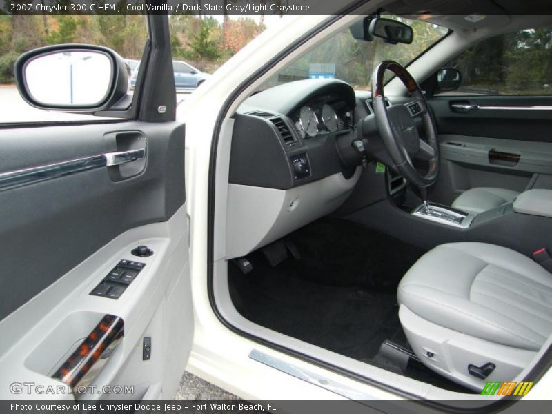 Cool Vanilla / Dark Slate Gray/Light Graystone 2007 Chrysler 300 C HEMI