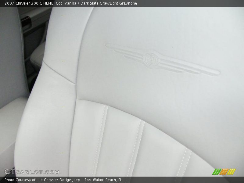 Cool Vanilla / Dark Slate Gray/Light Graystone 2007 Chrysler 300 C HEMI