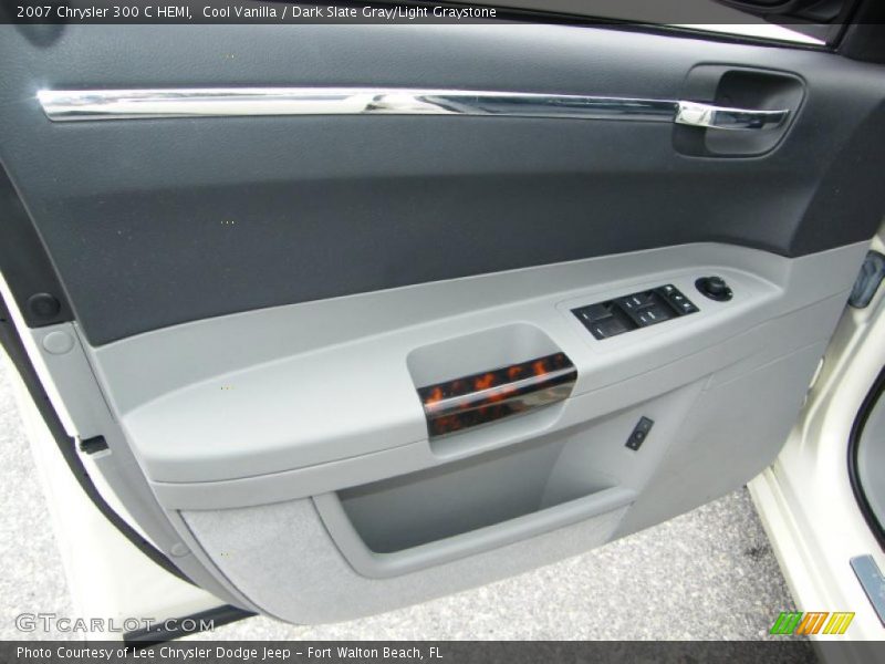 Cool Vanilla / Dark Slate Gray/Light Graystone 2007 Chrysler 300 C HEMI