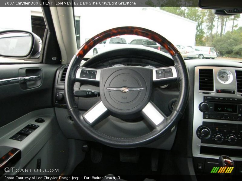 Cool Vanilla / Dark Slate Gray/Light Graystone 2007 Chrysler 300 C HEMI