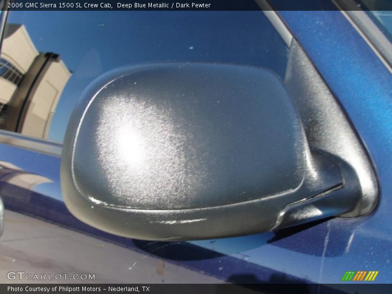 Deep Blue Metallic / Dark Pewter 2006 GMC Sierra 1500 SL Crew Cab