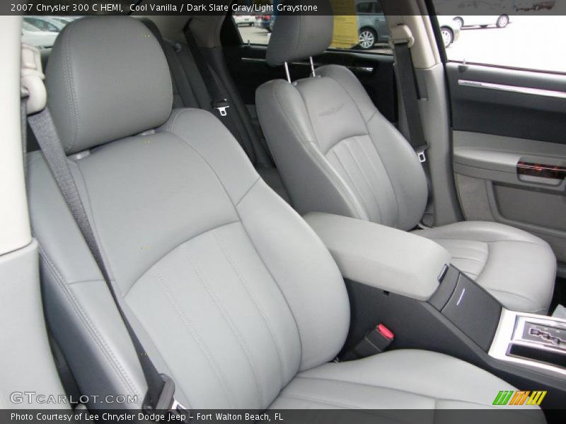 Cool Vanilla / Dark Slate Gray/Light Graystone 2007 Chrysler 300 C HEMI