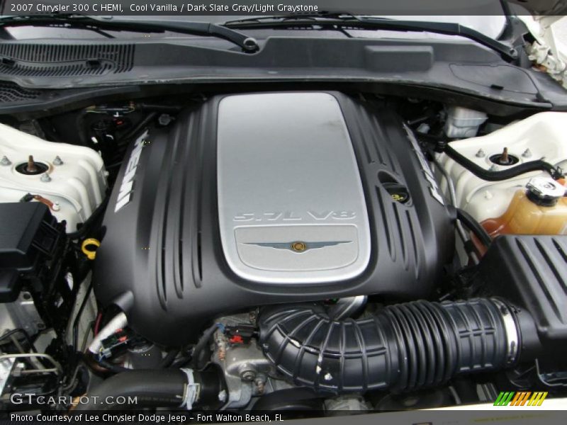 Cool Vanilla / Dark Slate Gray/Light Graystone 2007 Chrysler 300 C HEMI