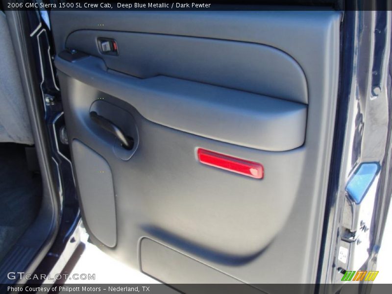 Deep Blue Metallic / Dark Pewter 2006 GMC Sierra 1500 SL Crew Cab