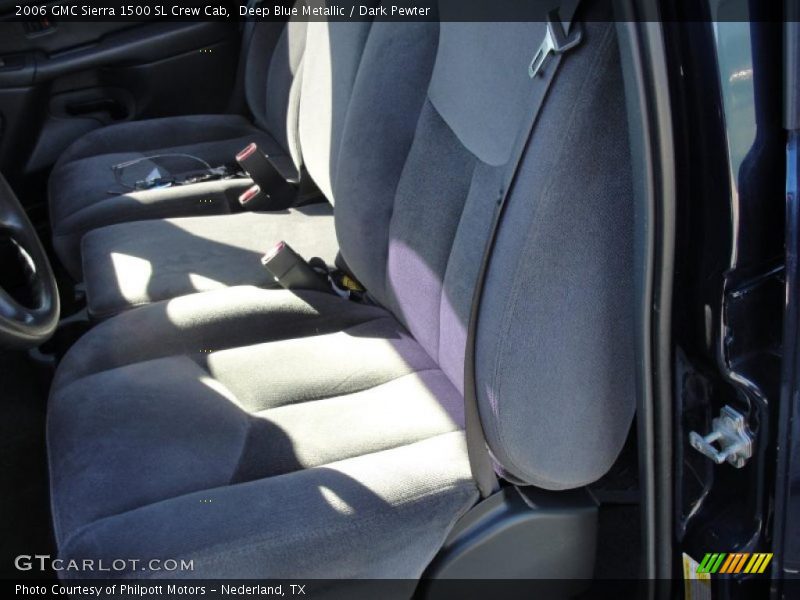 Deep Blue Metallic / Dark Pewter 2006 GMC Sierra 1500 SL Crew Cab