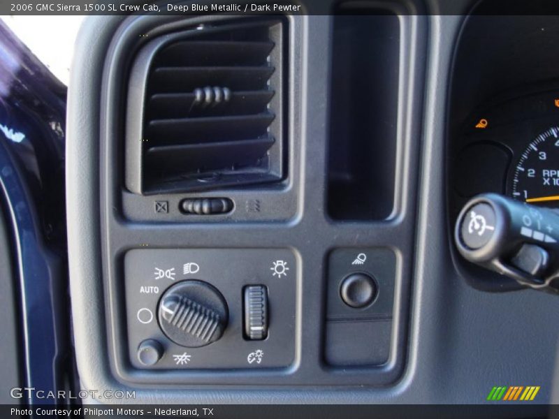 Deep Blue Metallic / Dark Pewter 2006 GMC Sierra 1500 SL Crew Cab