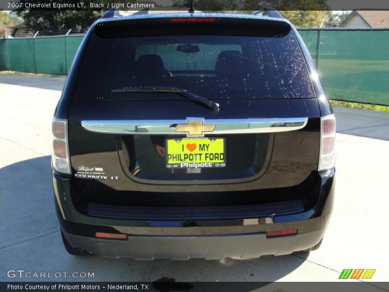 Black / Light Cashmere 2007 Chevrolet Equinox LT