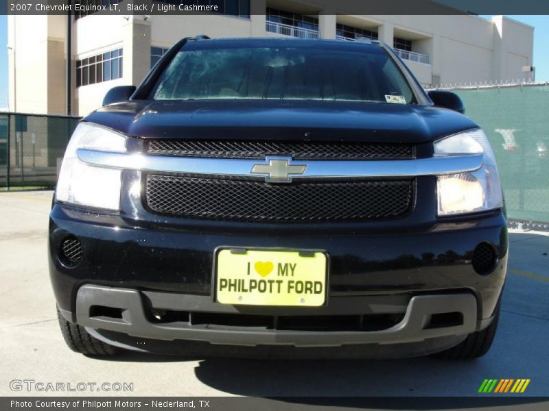 Black / Light Cashmere 2007 Chevrolet Equinox LT