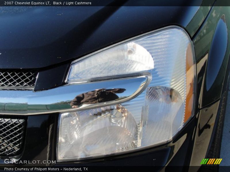 Black / Light Cashmere 2007 Chevrolet Equinox LT