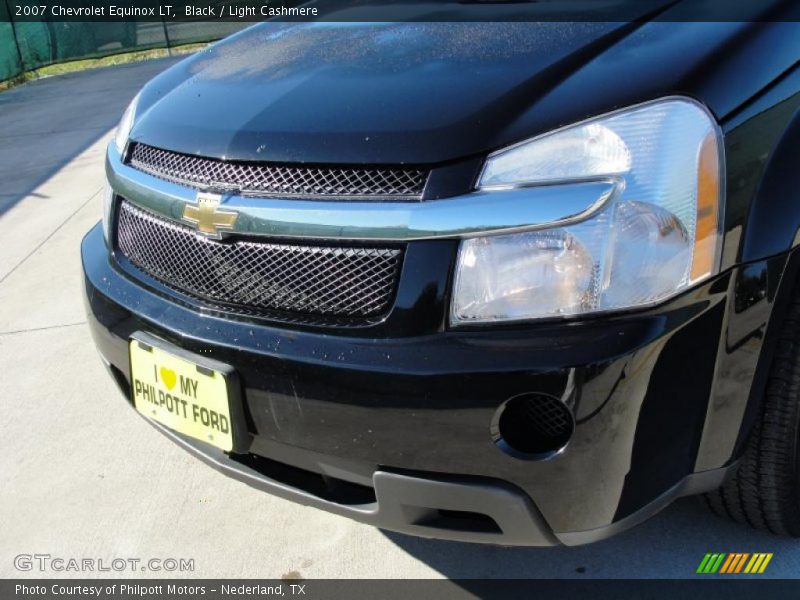 Black / Light Cashmere 2007 Chevrolet Equinox LT