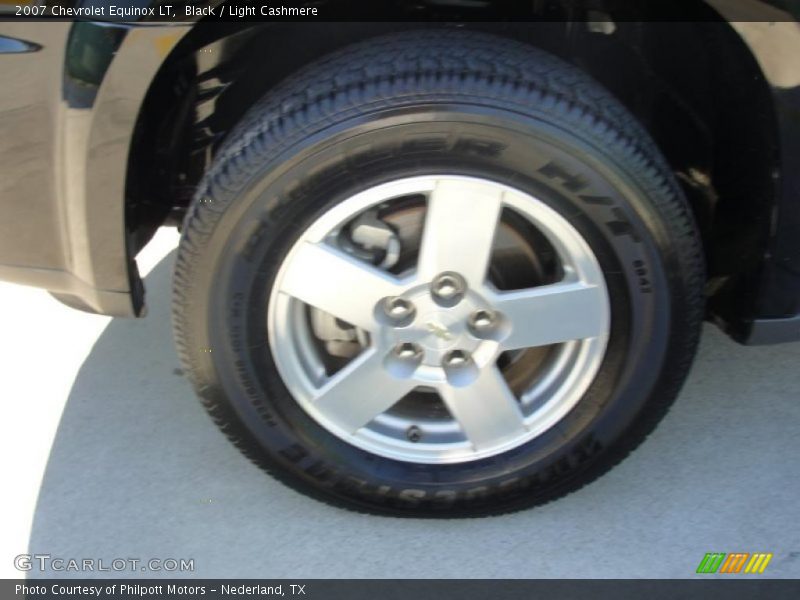Black / Light Cashmere 2007 Chevrolet Equinox LT