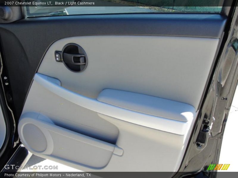 Black / Light Cashmere 2007 Chevrolet Equinox LT