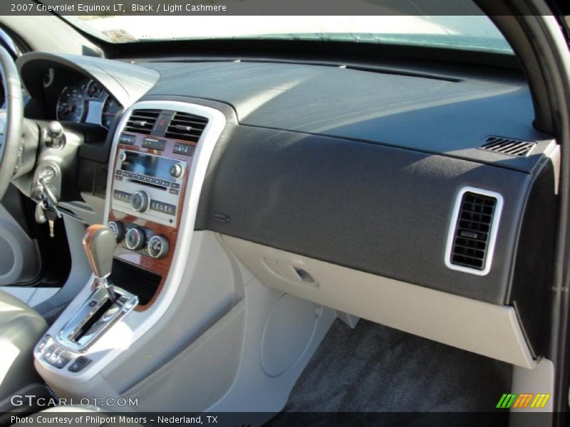 Black / Light Cashmere 2007 Chevrolet Equinox LT