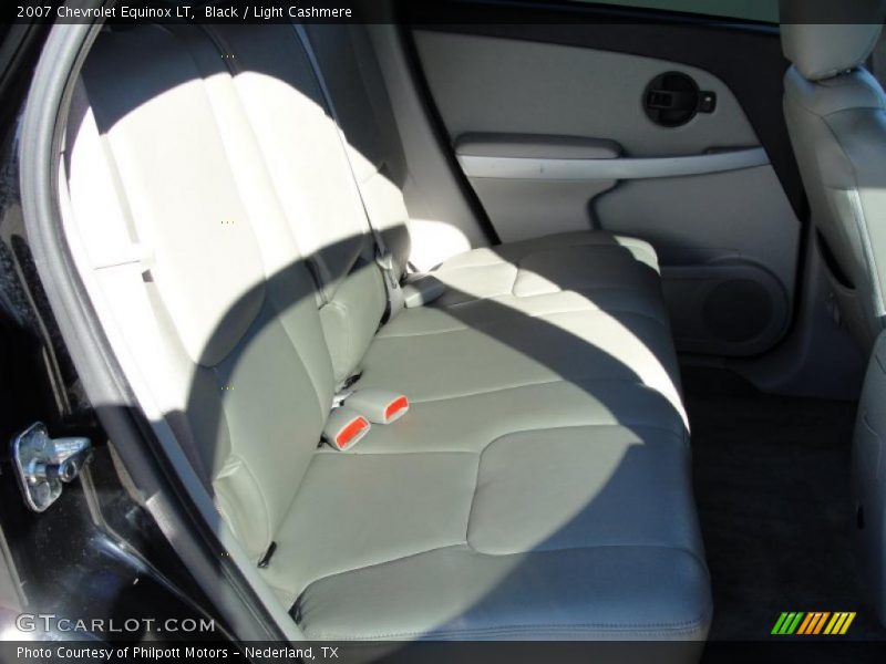 Black / Light Cashmere 2007 Chevrolet Equinox LT
