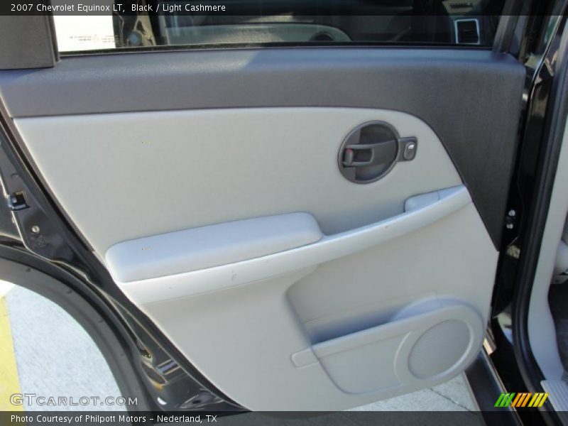 Black / Light Cashmere 2007 Chevrolet Equinox LT