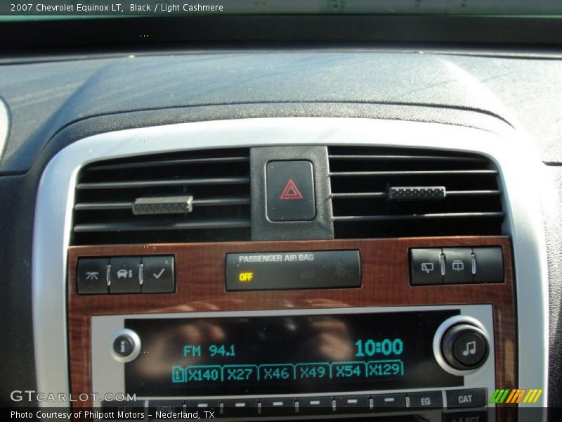 Black / Light Cashmere 2007 Chevrolet Equinox LT