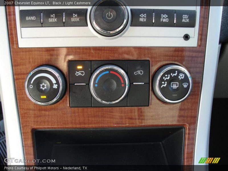Black / Light Cashmere 2007 Chevrolet Equinox LT