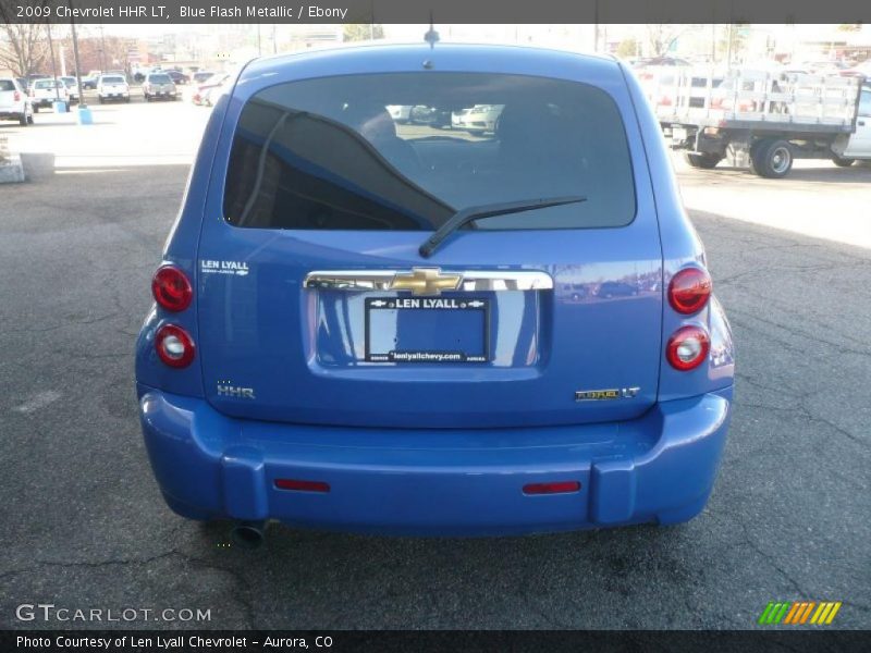 Blue Flash Metallic / Ebony 2009 Chevrolet HHR LT
