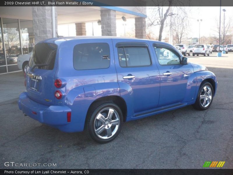 Blue Flash Metallic / Ebony 2009 Chevrolet HHR LT