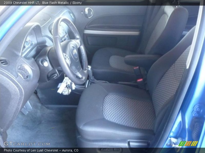 Blue Flash Metallic / Ebony 2009 Chevrolet HHR LT