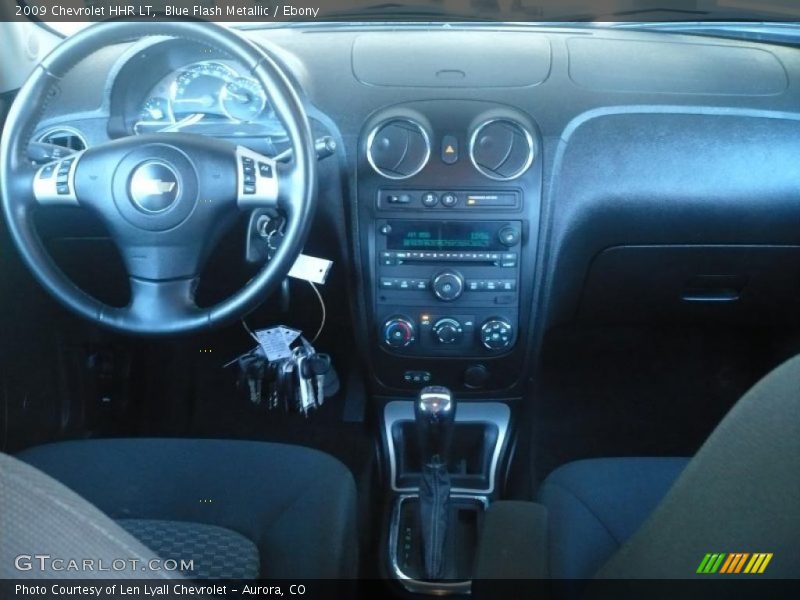 Blue Flash Metallic / Ebony 2009 Chevrolet HHR LT