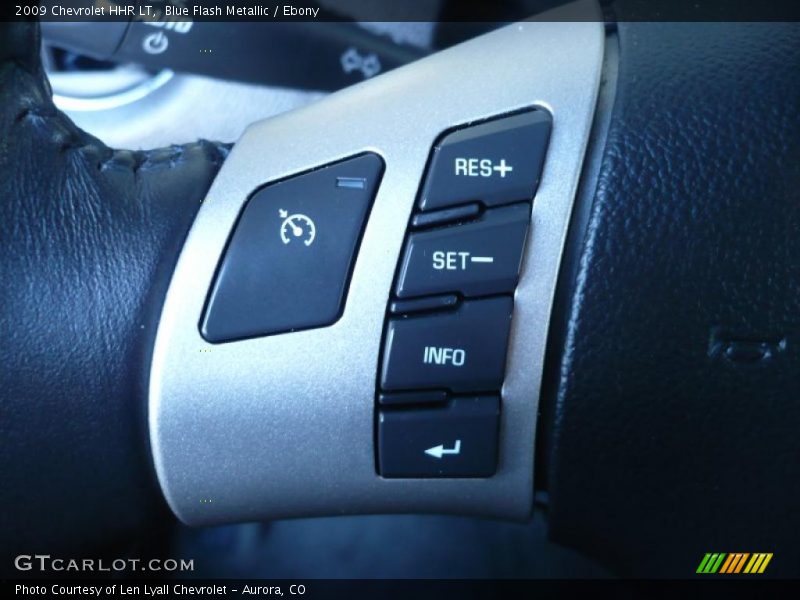 Blue Flash Metallic / Ebony 2009 Chevrolet HHR LT