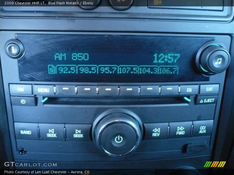 Blue Flash Metallic / Ebony 2009 Chevrolet HHR LT
