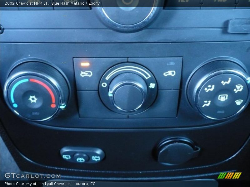 Blue Flash Metallic / Ebony 2009 Chevrolet HHR LT