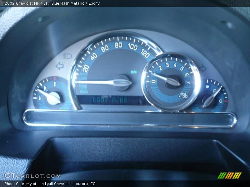 Blue Flash Metallic / Ebony 2009 Chevrolet HHR LT