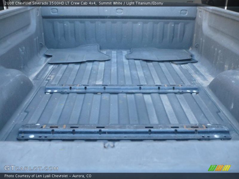 Summit White / Light Titanium/Ebony 2008 Chevrolet Silverado 3500HD LT Crew Cab 4x4