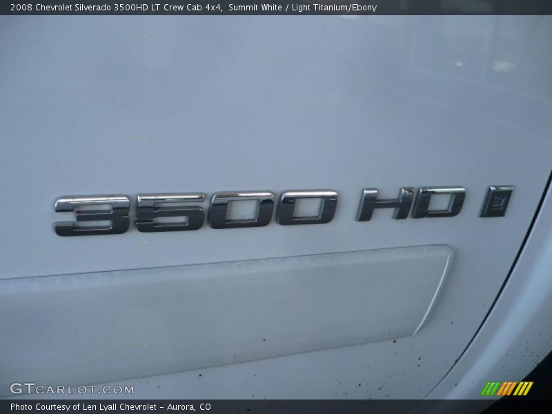  2008 Silverado 3500HD LT Crew Cab 4x4 Logo