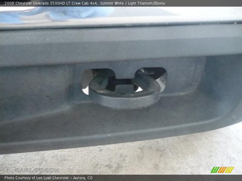 Summit White / Light Titanium/Ebony 2008 Chevrolet Silverado 3500HD LT Crew Cab 4x4