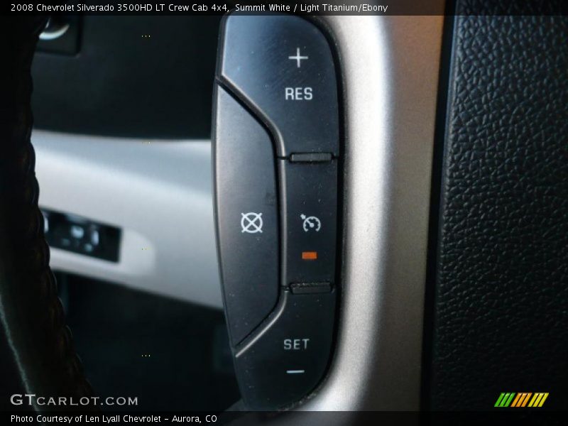 Controls of 2008 Silverado 3500HD LT Crew Cab 4x4