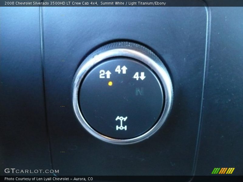 Controls of 2008 Silverado 3500HD LT Crew Cab 4x4