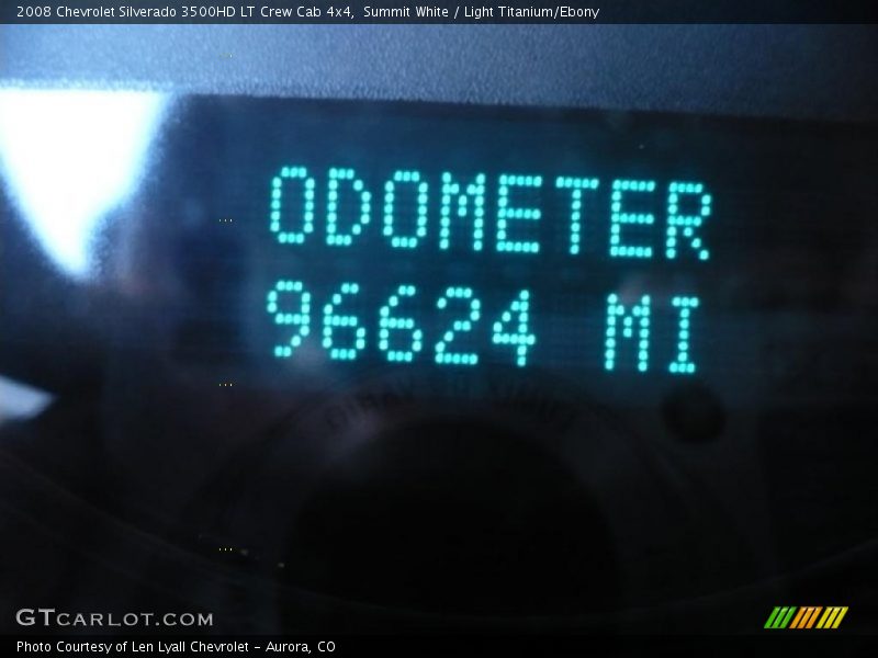 Summit White / Light Titanium/Ebony 2008 Chevrolet Silverado 3500HD LT Crew Cab 4x4