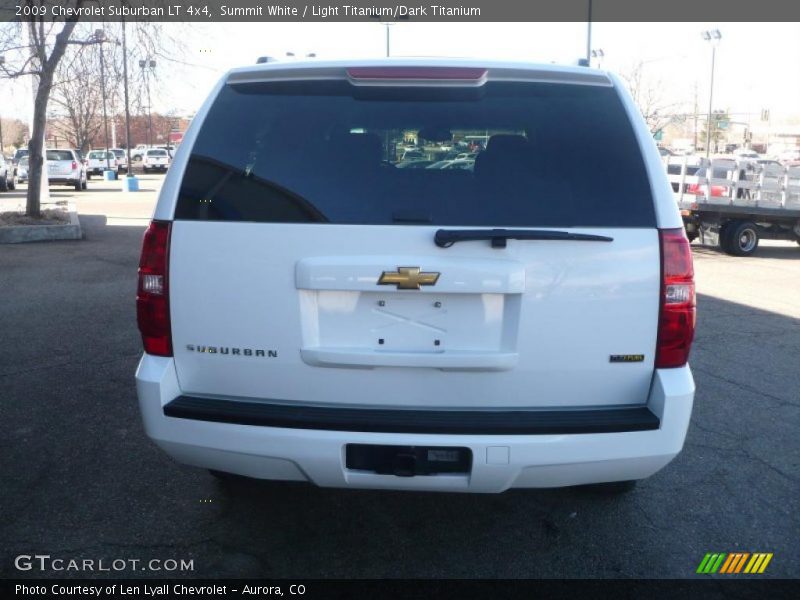 Summit White / Light Titanium/Dark Titanium 2009 Chevrolet Suburban LT 4x4