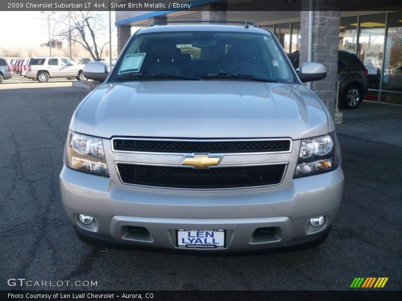 Silver Birch Metallic / Ebony 2009 Chevrolet Suburban LT 4x4