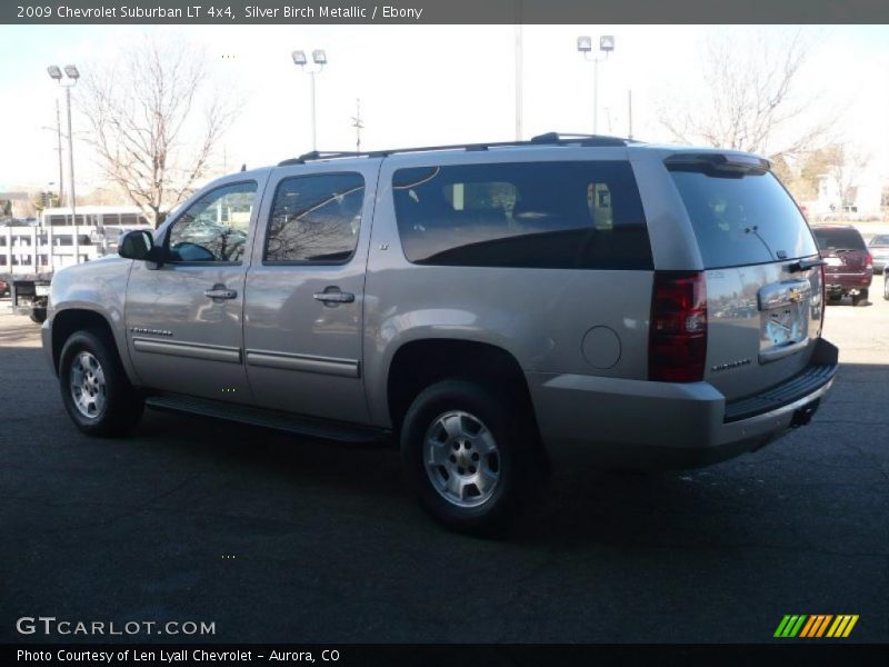 Silver Birch Metallic / Ebony 2009 Chevrolet Suburban LT 4x4