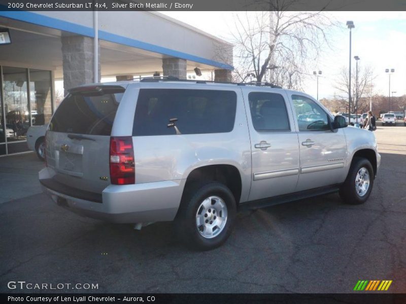 Silver Birch Metallic / Ebony 2009 Chevrolet Suburban LT 4x4