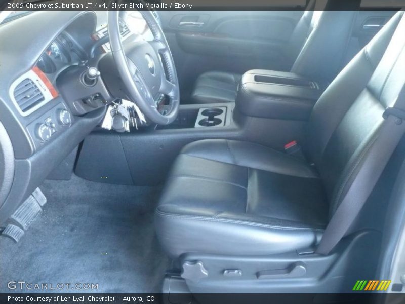 Silver Birch Metallic / Ebony 2009 Chevrolet Suburban LT 4x4